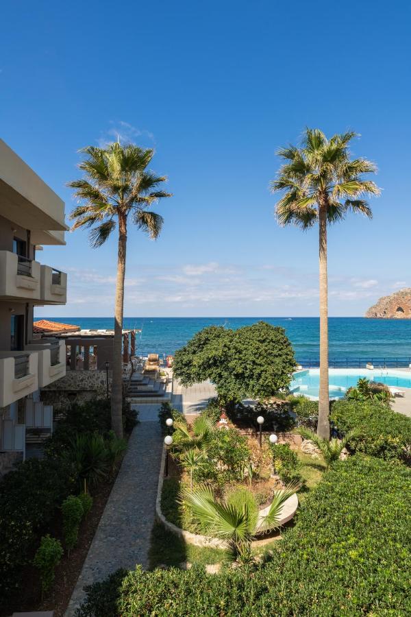 Hotel Haris On The Beach Agia Marina Buitenkant foto