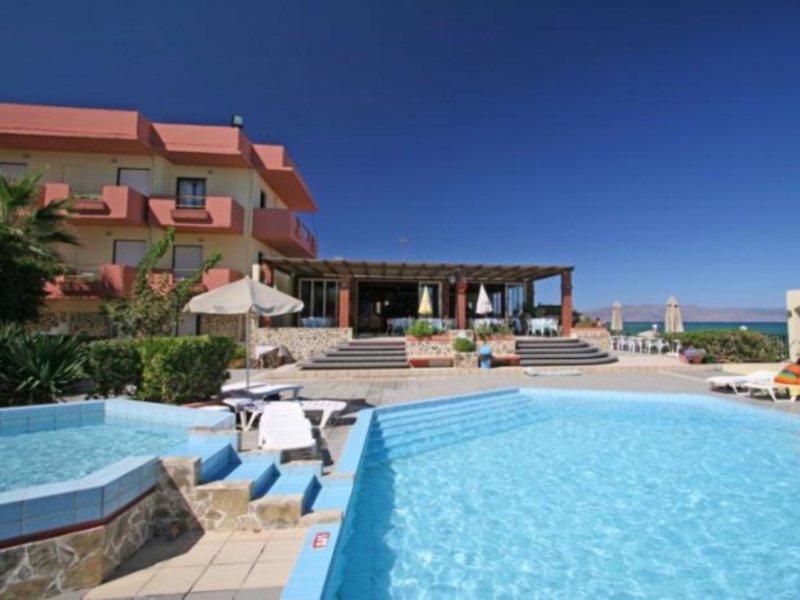 Hotel Haris On The Beach Agia Marina Buitenkant foto